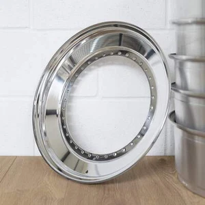 16" - 18" 2,0" BBS RS RF 34 Schraubenloch Alu Außen Radlippe 3 Stück geteilte Felge - Bild 1 von 1