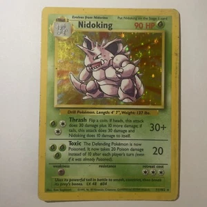 Nidoking 11 Base Set Holo - Picture 1 of 3