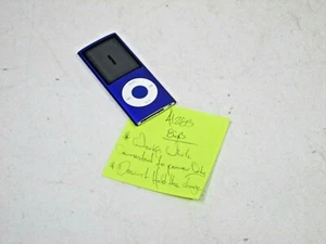 Apple iPod Nano 4th Gen A1285 | 8GB | Purple | Bad Battery AS IS - Picture 1 of 4