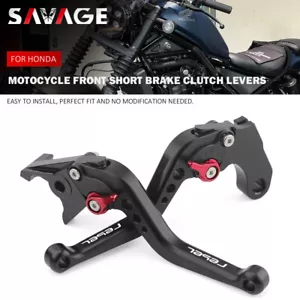 Palancas de embrague de freno cortas negras para HONDA CMX1100 Rebel 1100 Touring 2024 2025 - Imagen 1 de 11