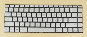 New For HP ENVY 13-aq0044nr 13-aq0045cl 13-aq0077nr Keyboard US Backlit Silver - Picture 1 of 2
