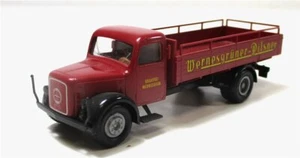 Modellino auto H0 1/87 camion Magirus pianale Wernesgrüner (26-52) - Foto 1 di 1