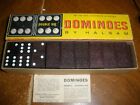 Vintage Old Halsam Double Six Dominoes Set No. 623 (28 Pieces) Complete