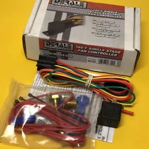Derale 16720 Temperature switch 88 Deg C 1/8" NPT 3/8"NPT kit for oil cooler fan - Picture 1 of 6