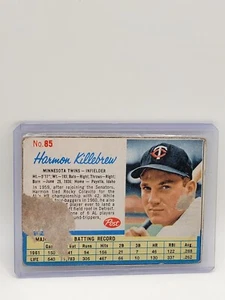 1962 Post - #85 Harmon Killebrew - Picture 1 of 2