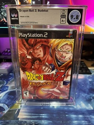 New Sealed Playstation 2 (PS2) Dragon Ball Z Budokai WATA 9.8 A+ - Image 1 of 2