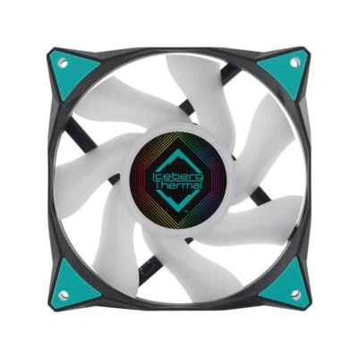 Iceberg Thermal ICEGALE12A-E0B IceGale - Case fan - ARGB - 120 mm - Black - Image 1 of 4