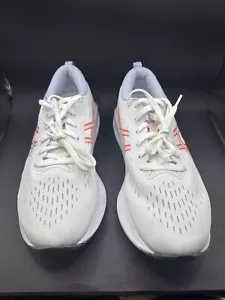 Asics Gel Excite 10 Running Shoes Sneakers Womens Size 9 White / Sunrise Red - Picture 1 of 11