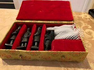 Terrakotta Krieger - Set 5 Vintage Repliken chinesischer Xian Krieger - Bild 1 von 4