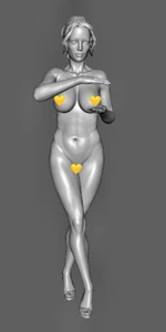 Desnudo 008 Erótico "Mujer - Tan grande" - aprox.27,5 cm - Escala 1:6 - Sin pintar - Imagen 1 de 4