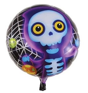 Foil Balloon Happy Halloween Skeleton Helium Balloon Party Balloon - Picture 1 of 1