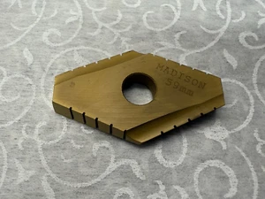 MADISON CUTTING TOOLS Duodex Spade Indexable Inserts 59mm T-15 HSS Series IV - Picture 1 of 5