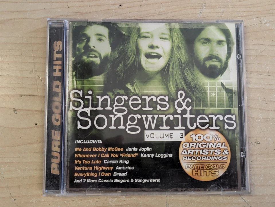 Singers & Songwriters V3 Pure Hits J Joplin,C King, Croce, Fogelberg Chapin MORE Foto 1 de 1