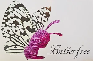 Butterfree - Pokemon Wall Art Print High Gloss 11 in x 17 in - Picture 1 of 1