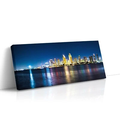 Arte de pared del horizonte de San Diego decoración del hogar, fotografía de paisaje urbano del sur de California Foto 1 de 4