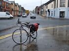 Photo 6x4 Cycle stand, Omagh An Oghmagh Looking east at the Dublin Road c c2009
