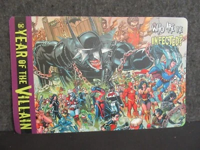 DC Año del Villano ¿Quiénes son los infectados? alfombrilla de ratón grande promocional Foto 1 de 4