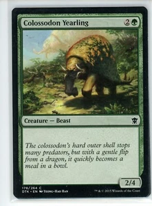 COLOSSODON YEARLING Dragons of Tarkir #178 DTK(NM)(MTG) - Picture 1 of 1
