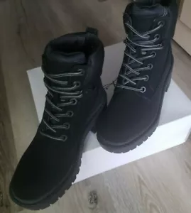 Kendall & Kylie, size 5.5, lug sole suede black lace up combat platform boots - Picture 1 of 5