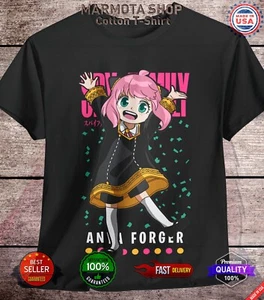Spy X Family T-Shirt Anya Forger Yor Loid Anime Japanese Tee Shirt Manga Kawaii - Picture 1 of 17