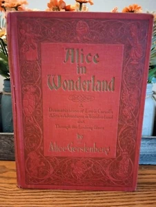 Alice in Wonderland Alice Gerstenberg 1915 1ST ED. Thus 1ST Printing Illustrated - Picture 1 of 12