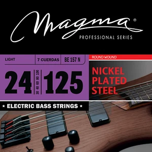 Juego de 7 cuerdas de bajo eléctrico Magma Light-NPS- escala larga 34", .024 - .125 - Imagen 1 de 4