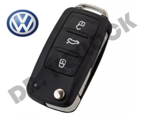 GUSCIO CHIAVE TELECOMANDO VOLKSWAGEN GOLF 6 TURAN TIGUAN POLO 2 - 3 TASTI AMAROK - Picture 1 of 4