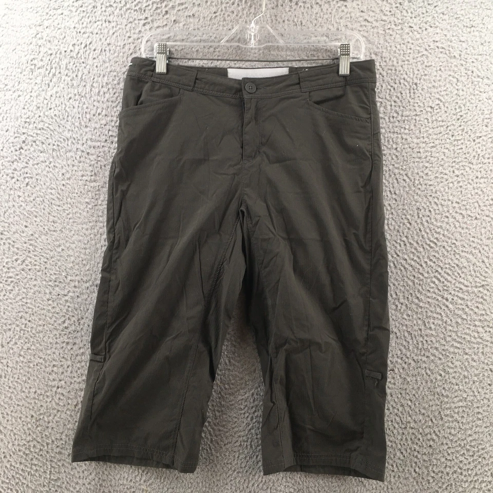 Pantalones chinos Woolrich Capri para hombre 6 (actual 32X17) verdes tiro bajo informales cremallera mosca Foto 1 de 4