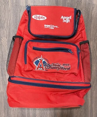 Los Angeles Angels 2002 World Champions Kids backpack /lunchbag Stadium Giveaway - Image 1 of 4