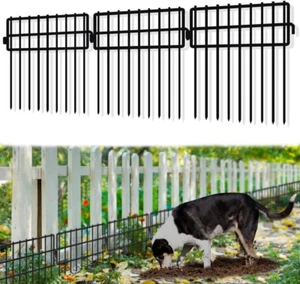Animal Barrier Fence No Dig, 32 Panels Rabbit Fences 32Ft(L) X 13In(H) 1.2In Gap - Picture 1 of 6