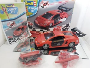 Revell junior kit 00835 Pull Back Racing Car Red Show Model - Afbeelding 1 van 9