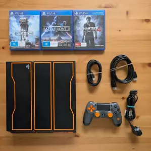 Sony PlayStation 4 PS4 COD Call Of Duty Black Ops 3 III 1TB Bundle + Games - Picture 1 of 17