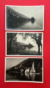 3 x Foto AK MALCESINE in Italien um 1930 Gardasee mit Segelboot ( 51383 - Bild 1 von 2