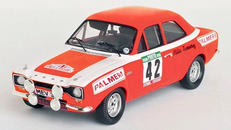 Ford Escort Mk1 Rally Portugal 1975 Lezama-Arnaiz 1:43 TROFEU RRAL126 - Immagine 1 di 1