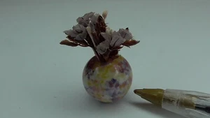 1/12 scale Dolls House Fine detailed Vase ORN4 - Picture 1 of 2