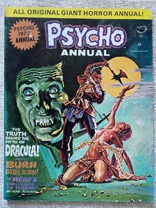 PSYCHO ANNUAL Horror SKYWALD Magazine 1972 FN/VF - Picture 1 of 1