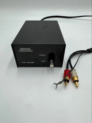 DENON Step Up Transformer AU-305 MC Cartridge From Japan Working Condition - Image 1 of 3
