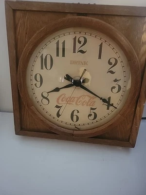 wm l. gilbert clock co, Coca-Cola Original Advertisement  - Image 1 of 3
