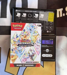 🔥161.49g Heavy GOD Potential Pokémon Prismatic Evolutions Booster Bundle NEW🔥 - Picture 1 of 4