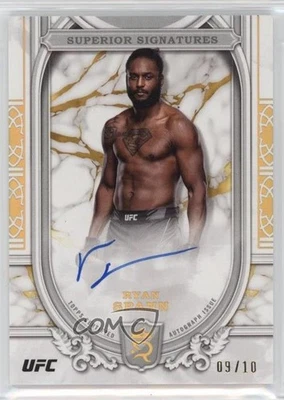 2024 Topps Royalty UFC Superior Signatures Gold /10 Ryan Spann #SS-RSN Auto - Image 1 of 2