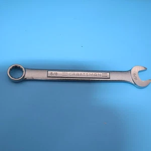 Craftsman A-AE Llave Combinada Satinada, 12pt, EE. UU., 5/8" - Parte # 44697 NUEVO - Imagen 1 de 2