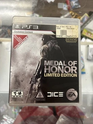 Medal of Honor -- Limited Edition (Sony PlayStation 3, 2010) CIB Tested - Image 1 of 4