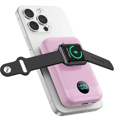 10800mAh Magnetic Wireless Power Bank 4-in-1 Fast Charging for iPhone & Apple... - Image 1 of 4