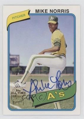 2005 Topps All-Time Fan Favorites Auto Mike Norris #FFA-MNO Auto - Image 1 of 2