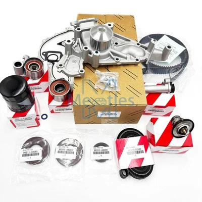 OEM FOR LEXUS LX470 98 - 04 FULL 4.7 V8 WATER PUMP TIMING BELT KIT 17 PCS - Image 1 of 4