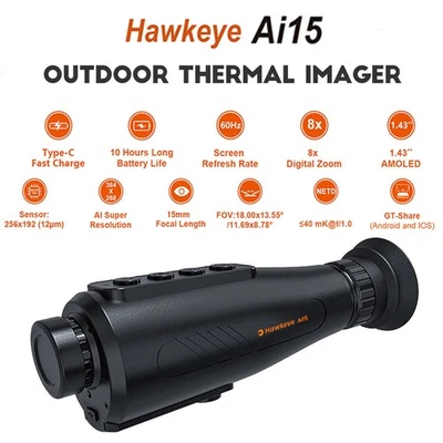 Thermal Imager Night Vision Goggles Scope Heat Thermal Monocular Infrared Camera - Image 1 of 4