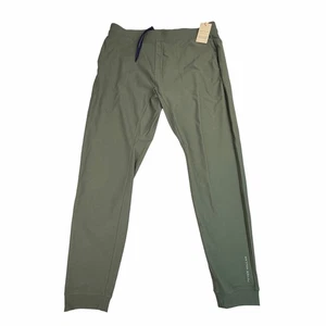NEW PETER MILLAR CROWN SPORT ACTIVE OLEAF STYLE MF23EB301 MEN JOGGER PANTS LARGE - Picture 1 of 21