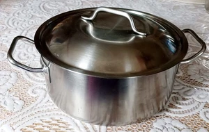 Edelstahl Kochtopf mit Deckel (R) - Bild 1 von 4