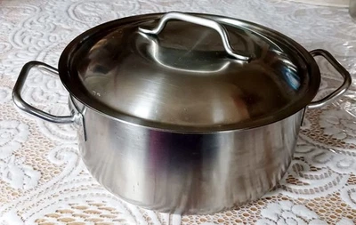 Edelstahl Kochtopf mit Deckel (R) - Bild 1 von 4