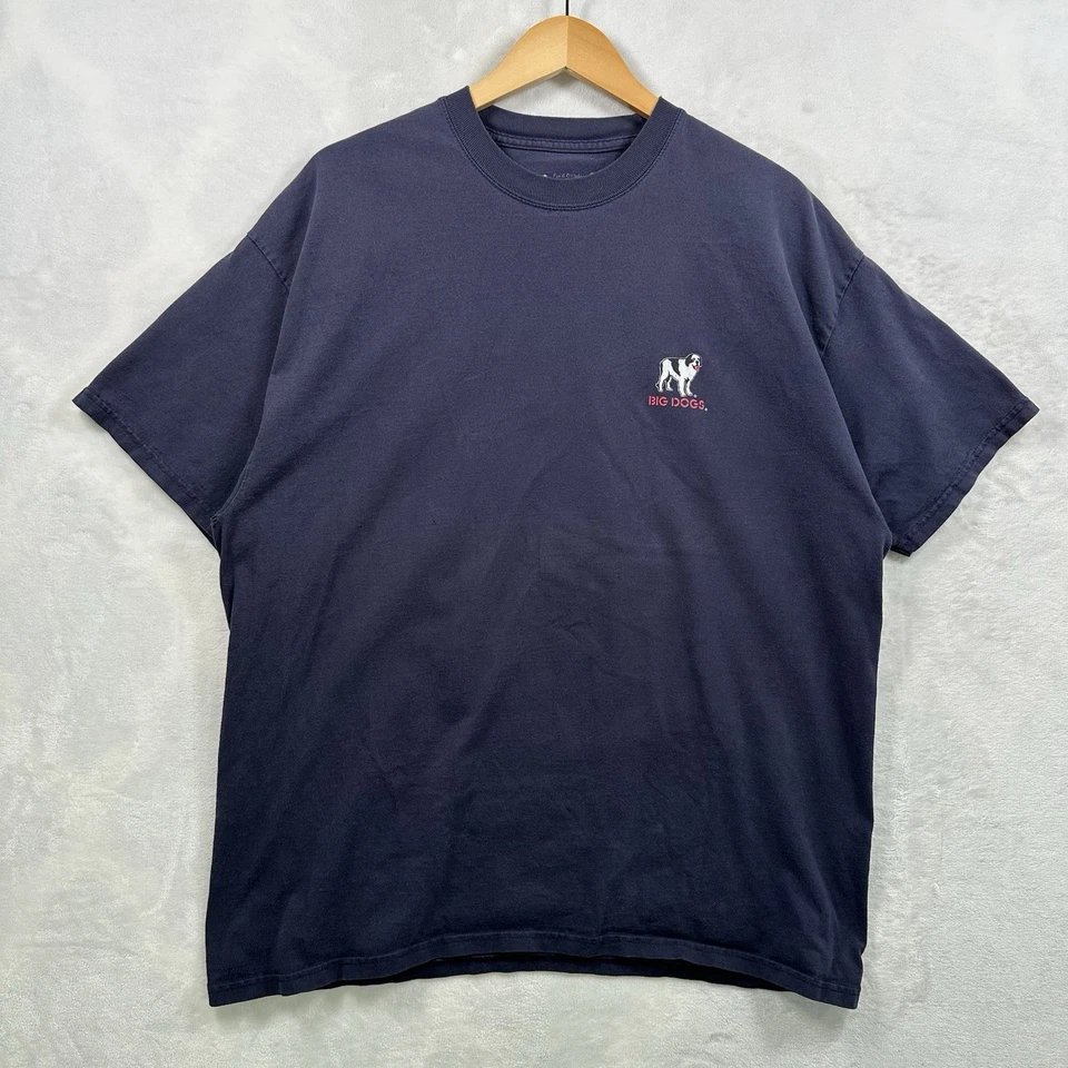 Винтажная футболка 2001 Big Dogs Bbq Rules размер XL футболка черная - Изображение 1 из 4